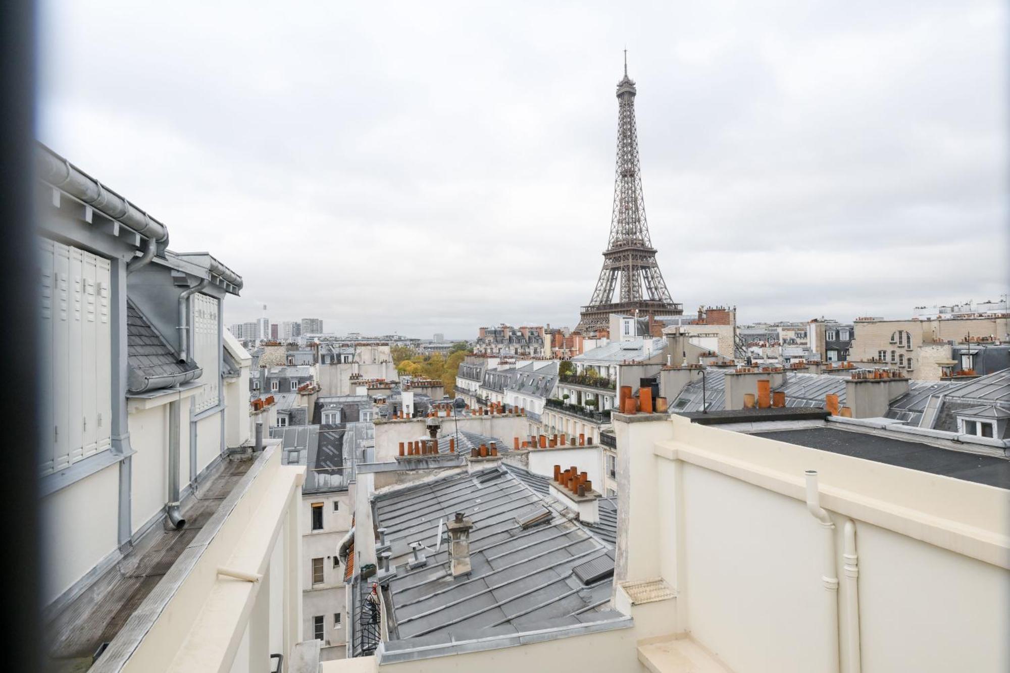 La Vue ! Appartement Parijs Buitenkant foto